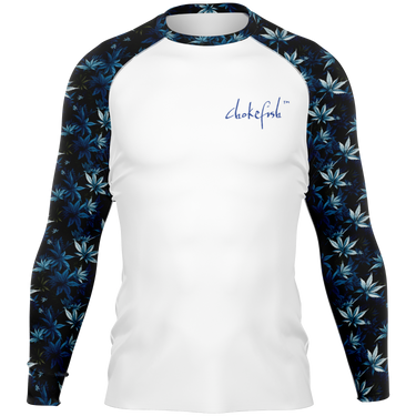 Chokefish™ Long Sleeve Rashguard Cannabis Men's Shirt-005